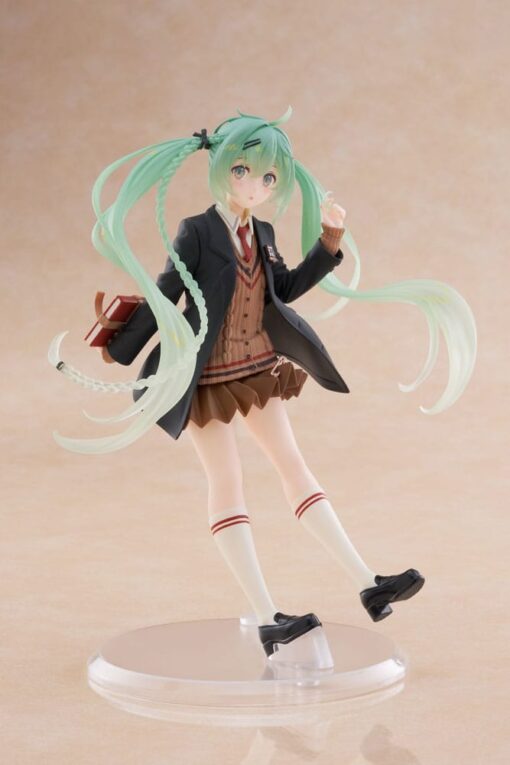 Hatsune Miku Pvc Statua Hatsune Miku Fashion Preppy Ver. 18 Cm Taito Prize