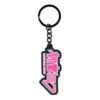 Hatsune Miku Rubber Portachiavi Logo Difuzed