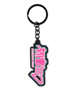 Hatsune Miku Rubber Portachiavi Logo Difuzed