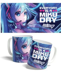 Hatsune Miku Tazza Everyday Is A Miku Day 325 Ml Popbuddies