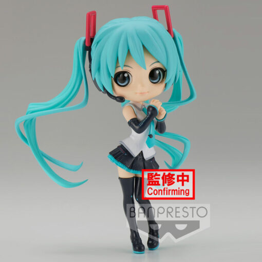 Hatsune Miku V4x Style Ver.b Q Posket Figura 14cm Banpresto