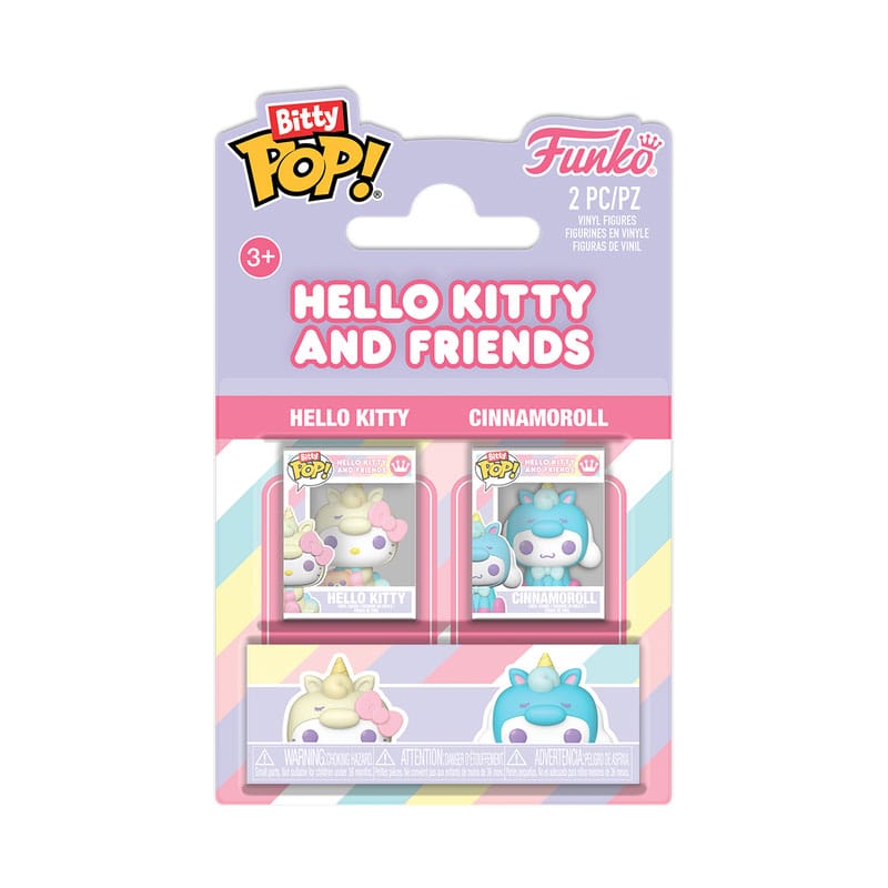 Hello Kitty Bitty Pop! Vinile Figura 2-pack Hk & Cinnamonroll 2