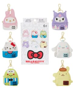 Hello Kitty By Loungefly Portachiavis 4-set 50th Anniversary 7 Cm Loungefly