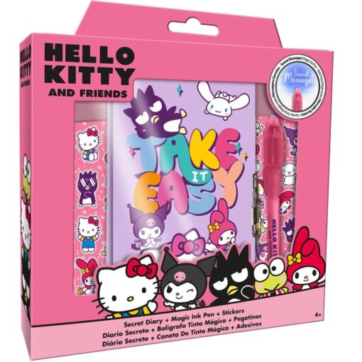 Hello Kitty E Friends Diario + Magic Pen Bambino Licensing