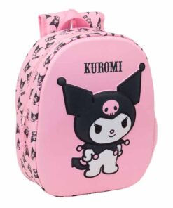 Hello Kitty Kuromi 3d Zaino 33cm Safta