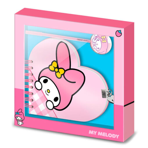 Hello Kitty My Melody Diario + Pen Set Karactermania