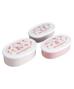 Hello Kitty Set Di 3 Contenitore Per Il Pranzo Kitty-chan Skater