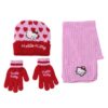 Hello Kitty Winter Set Scalda Collo Cappello Guanti Cerdà