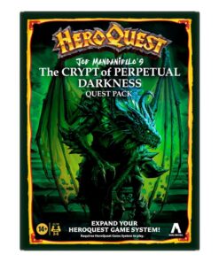 Heroquest Gioco Da Tavolo Expansion The Crypt Of Perpetual Darkness Quest Pack *english Version* Hasbro