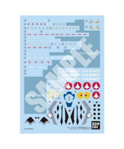 GUNDAM HIGH GRADE HG MODEL KIT YF-21 1/100 WATER DECALS BANDAI