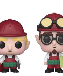 Holiday - Pop Funko Vinile Figura 2 Pack Randy & Rob 9cm Funko Figures