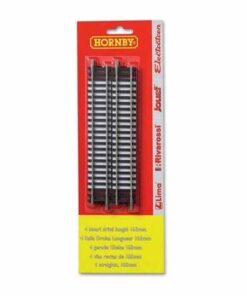 Hornby Ht8300 Blister 4 Binari Dritti 168 mm Modellino