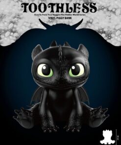 How To Train Your Dragon Piggy Vinile Bank Toothless 34 Cm Beast Kingdom Toys