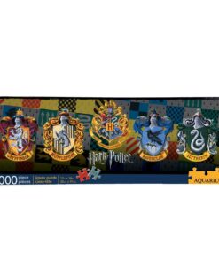 Harry Potter Crests 1000  Pezzi Slim Puzzle Puzzle Aquarius Ent