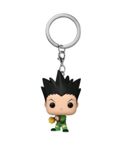 Hunter X Hunter Pop! Vinile Portachiavis 4 Cm Leathe Gon Freecss  Funko
