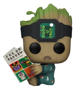 I Am Groot Funko Pop! Vinile Figura Groot in Pigiama con Libro 9 Cm