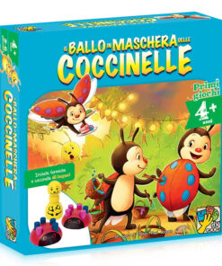 Il Ballo in Maschera delle Coccinelle Primi Giochi in Legno Giochi da Tavolo DV Giochi