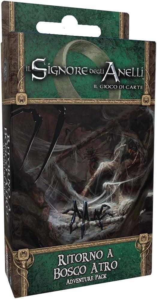Il Signore degli Anelli LCG Ritorno a Bosco Atro Italiano Espansione Giochi Uniti