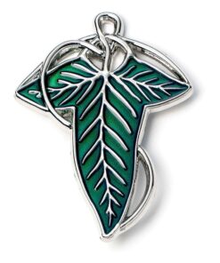 Il Signore Degli Anelli Spilla Badge The Leaf Of Lorien Carat Shop