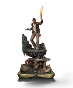 Indiana Jones Art Scale Deluxe Statua 1/10 Indiana Jones 40 Cm Iron Studios