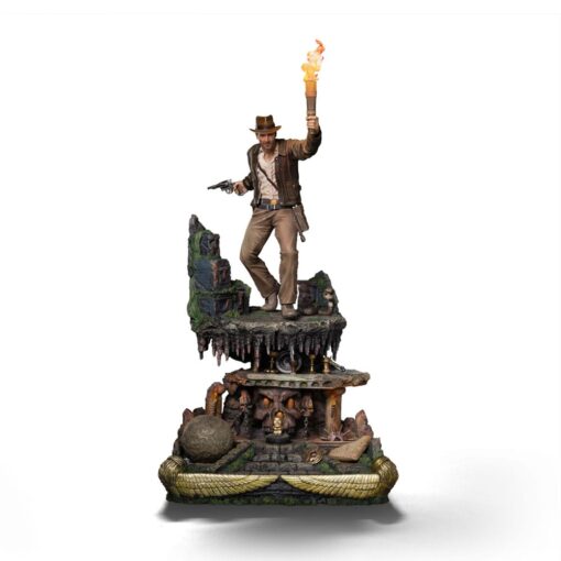 Indiana Jones Art Scale Deluxe Statua 1/10 Indiana Jones 40 Cm Iron Studios