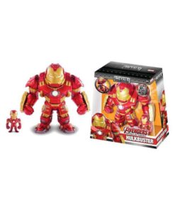 Jada Toys 2 Personaggi Iron Man Con Armatura Hulkbustoer 15 E 3 Cm Die Cast