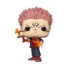 Jujutsu Kaisen Pop! Animation Figura Sukuna Fire Arrow 9cm Funko Scatola Rovinata