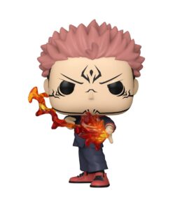 Jujutsu Kaisen Pop! Animation Figura Sukuna Fire Arrow 9cm Funko Scatola Rovinata