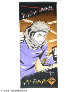 Jujutsu Kaisen Yurji Itadori Asciugamano Asciugamano Semic