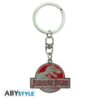 Jurassic Park Portachiavi In Metallo Logo Abystyle