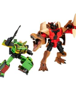 Jurassic Park X Transformers Generations Action Figures Tyrannocon Rex 18 Cm & Autobot JP93 14 Cm Hasbro