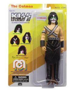 Kiss Action Figura Love Gun Catman 20 Cm Mego Scatola Rovinata