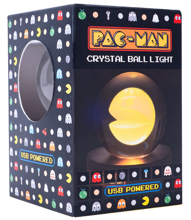 Lampada Cristallo Ball Pac-man Videogames - Lampade