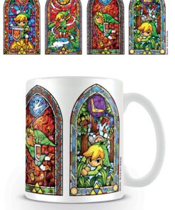 Legend Of Zelda Tazza Stained Bicchiere Pyramid International