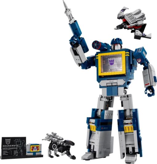 LEGO ICONS 10358 - TRANSFORMERS: SOUNDWAVE