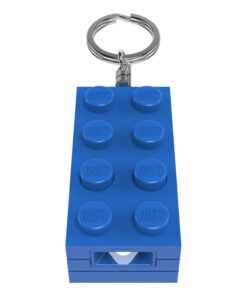 Lego Minifigures Light-up Portachiavi Stone Blue 8 Cm Joy Toy (it)