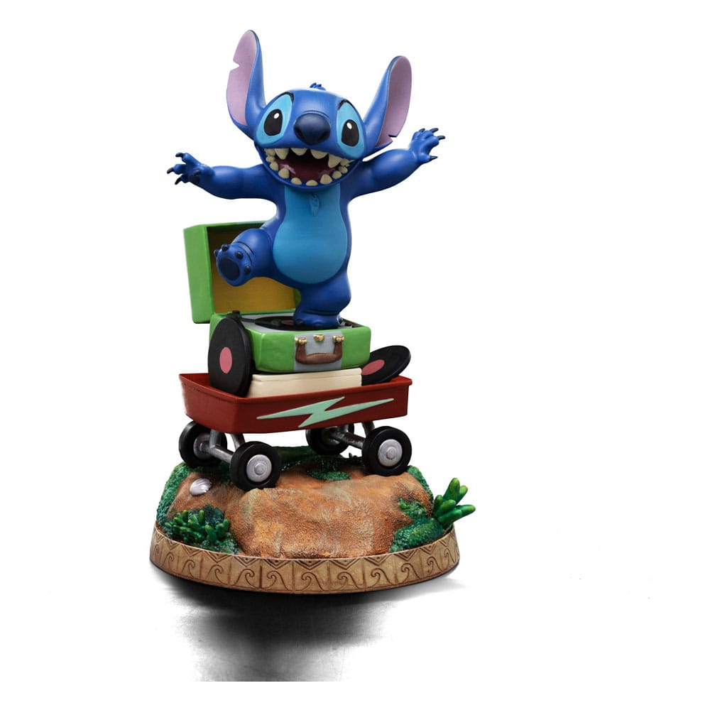 Lilo & Stitch Art Scale Statua 1/10 Stitch 17 Cm Iron Studios