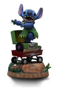 Lilo & Stitch Art Scale Statua 1/10 Stitch Hula 17 Cm Iron Studios