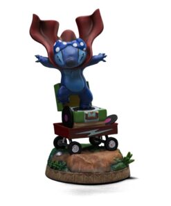 Lilo & Stitch Art Scale Statua 1/10 Stitch Laundry 19 Cm Iron Studios