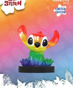 Lilo & Stitch Mini Uova Attack Figura Stitch Series Arcobaleno Stitch 8 Cm Beast Kingdom Toys