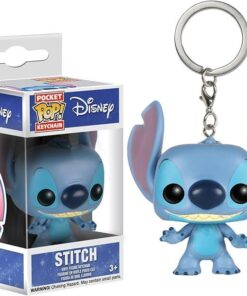 Lilo & Stitch Pocket Pop! Portachiavi in Vinile Stitch 4 Cm Funko