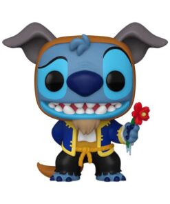 Lilo & Stitch Pop! Figure in Vinile Stitch in Costume da Bestia 9 Cm Funko