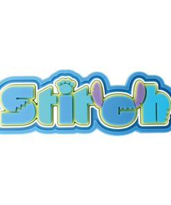 Lilo & Stitch Soft Touch Magnet Logo Con Figure Int.