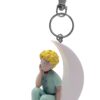 LITTLE PRINCE SITTING ON THE MOON KCHAIN PORTACHIAVI PLASTOY