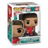 Liverpool F.c. Pop Football Vinile Figure Firmino 9 Cm Funko Scatola Rovinata