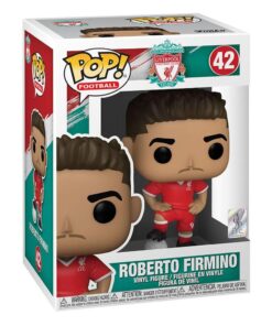 Liverpool F.c. Pop Football Vinile Figure Firmino 9 Cm Funko Scatola Rovinata