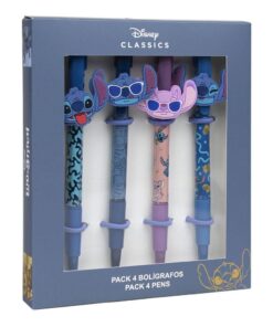 Loli & Stitch Ball Pen 4-Pack Cerdá