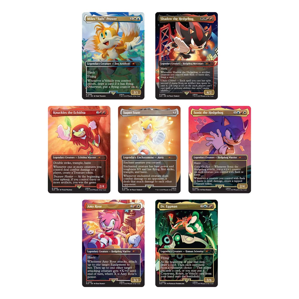 Magic The Gathering Secret Lair X Sonic: Friends & Foes English Wizards of the Coast
