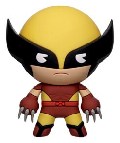 Marvel 3d Magnet Wolverine Brown Suit Con Figure Int.
