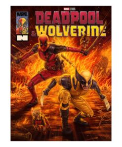 Marvel Art Print Deadpool & Wolverine 46 X 61 Cm - Unframed Sideshow Collectibles